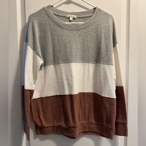 Nine Britton Dalia Brushed Knit Sweatshirt Size Medium